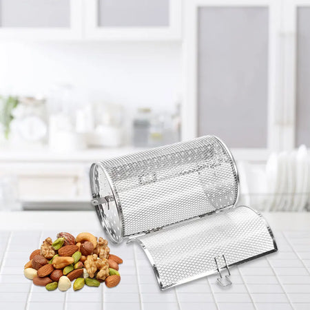 Kesoto Stainless Steel Roasting Cage for Coffee Beans and BBQ Grill