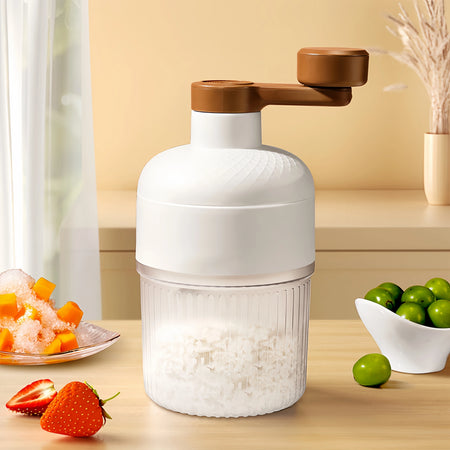 Household Manual Ice Crusher &ndash; Portable Hand Operated Design