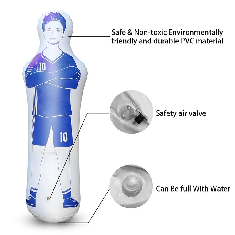 Inflatable Football Training Goal &ndash; Durable PVC Construction