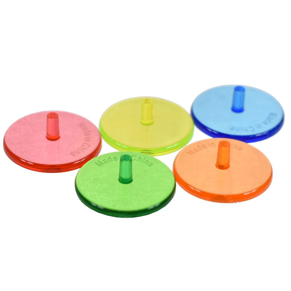50PCS Golf Ball Markers &ndash; Assorted Colors for Easy Visibility