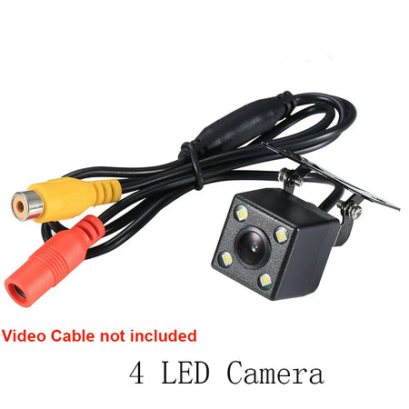 HD Car Rearview Camera 4 LED Camera