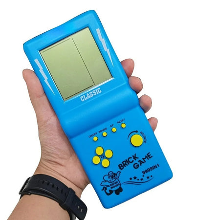 Classic Handheld BRICK GAME Console - Nostalgic Educational Toy for All Ages