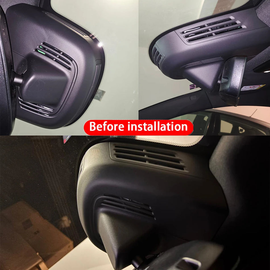 Volvo EX30 için WiFi Gece Görüşlü 4K Ön ve Arka Dash Cam