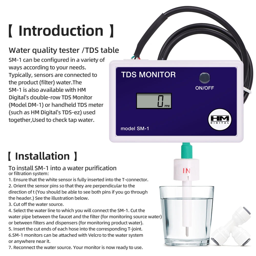 SM1 Single TRM1 Triple TDS Meter &ndash; Real Time Quality Monitor