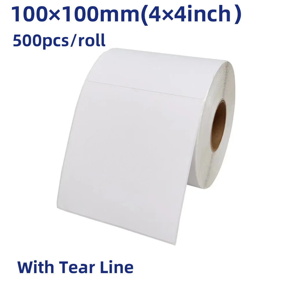 4*6 Inch Shipping Thermal Label - 20ppm Printing Speed 100x100x500x1rolls