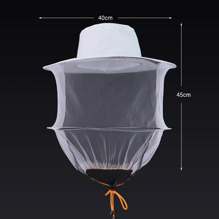 Beekeeping Professional Beekeeper Hat &ndash; Sun Protection White