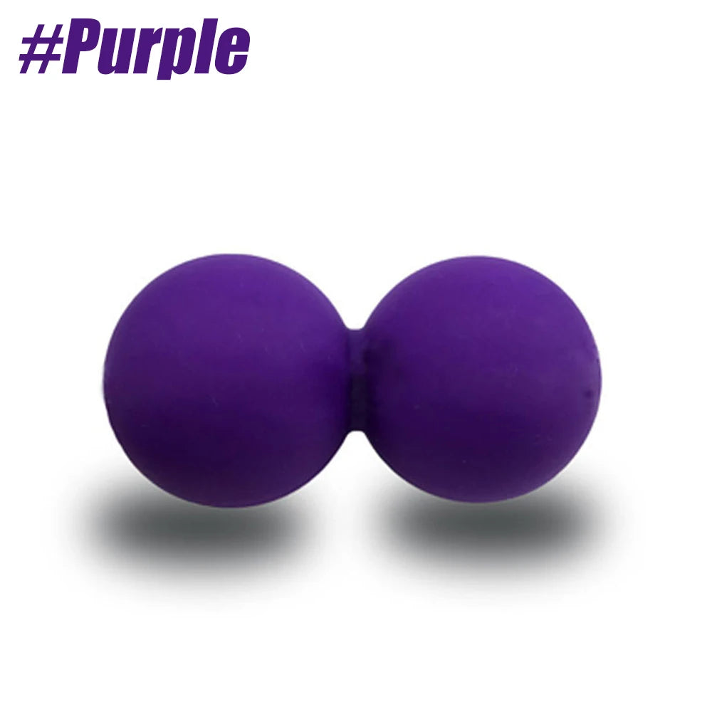 Peanut Massage Ball &ndash; Perfect Design for Comprehensive Massage Purple