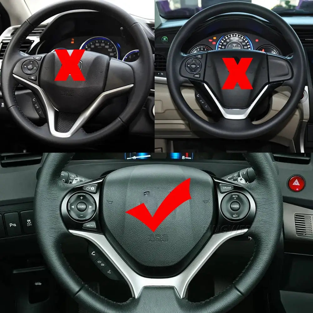 High Quality Left/Right Steering Wheel Switch Cruise Control Button 35880-TR6-A01 For Honda Jade Civic 2012 2013 2014 2015 by InterCyprus Trading Ltd
