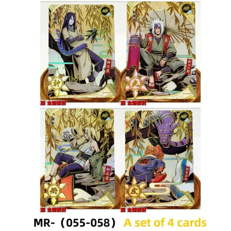 Kayou MR Card 51~62 Series Naruto Flash Cards &ndash; Collectible MR 55-58