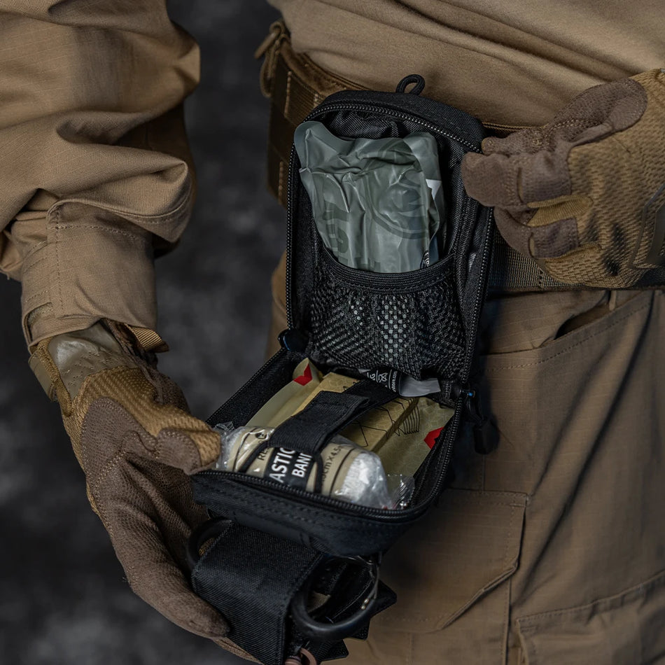 Kit di Pronto Soccorso EDC Rhino Rescue IFAK Trauma con Pochette Molle