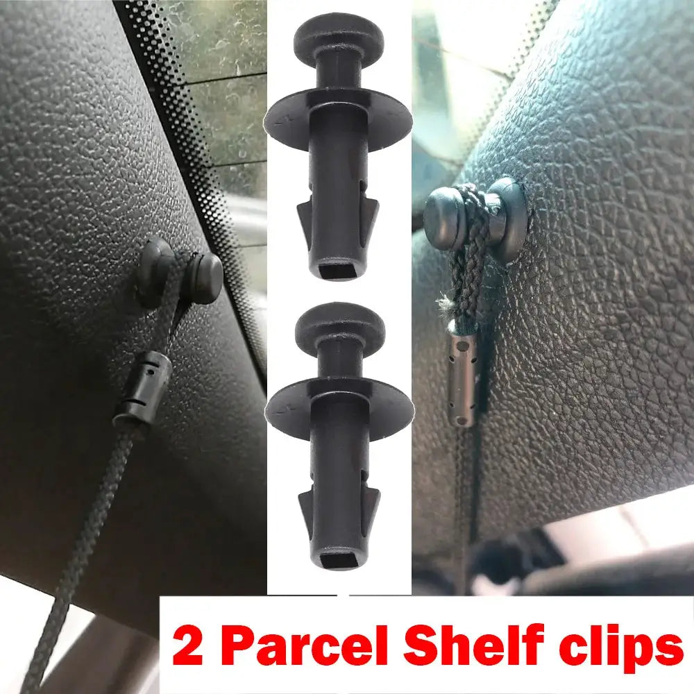 X2 For Buick Encore Chevrolet Trax Tracker 2013-2019 Parcel Shelf String Holder Load Luggage Cover Pivot Clip Retainer 95129884 by InterCyprus Trading Ltd