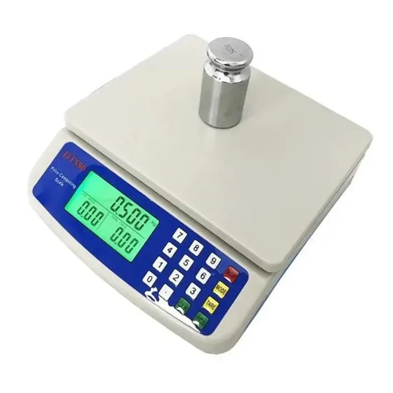 DT-580 Digital Postal Floor Scale &ndash; High Precision 1 g