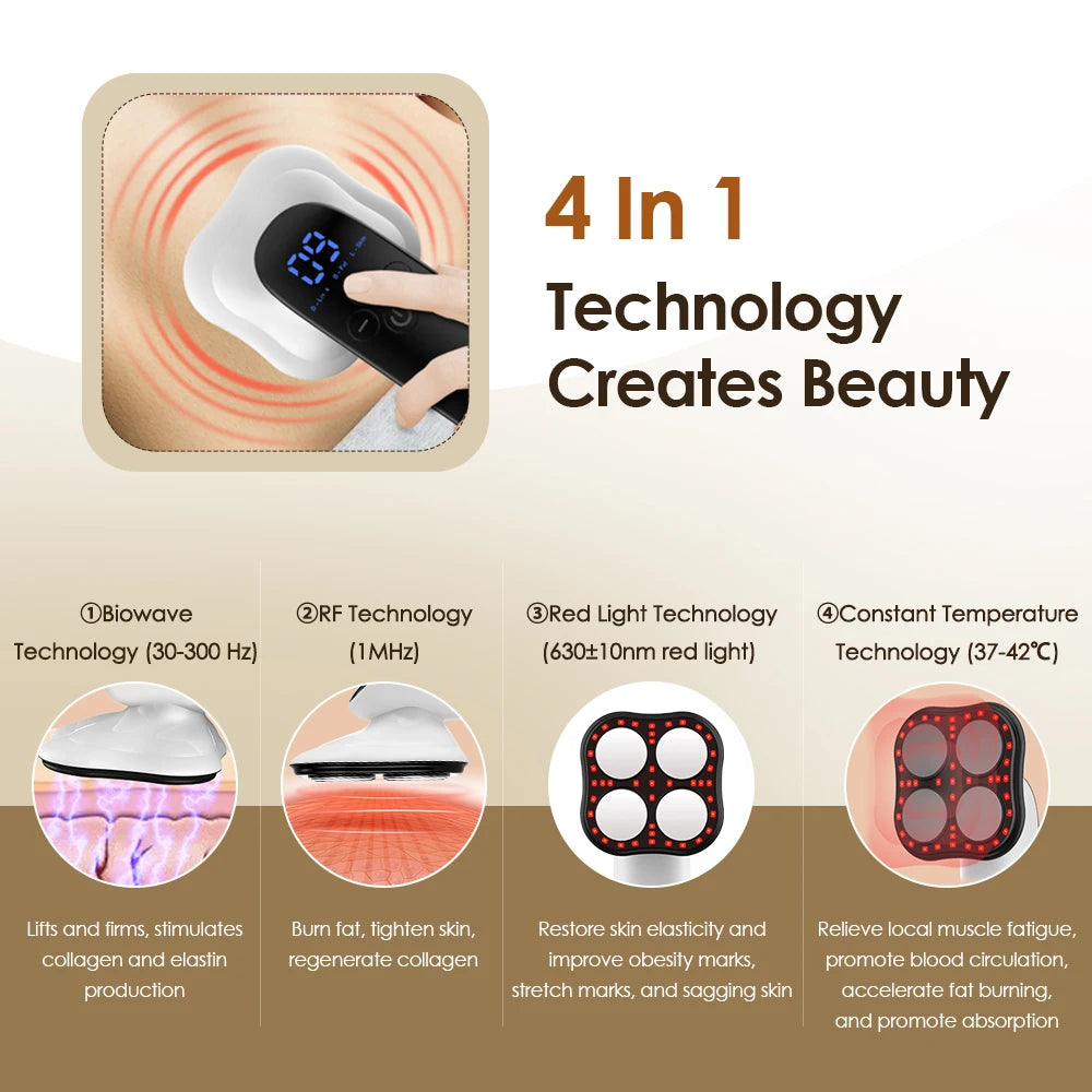 NEW Electric Fat Remover Body Massager &ndash; EMS Vibrating Infrared Therapy