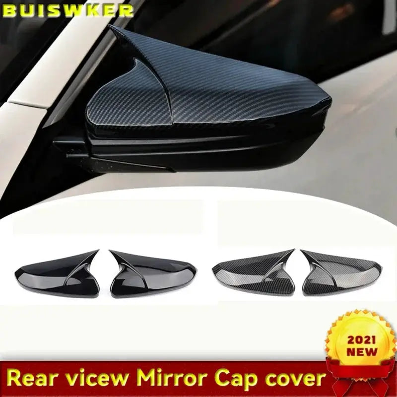 Fit For Honda Civic 2016 2017 2018 Side Rearview Mirror Cap Wing Mirror Cover Car Accessories by InterCyprus Trading Ltd