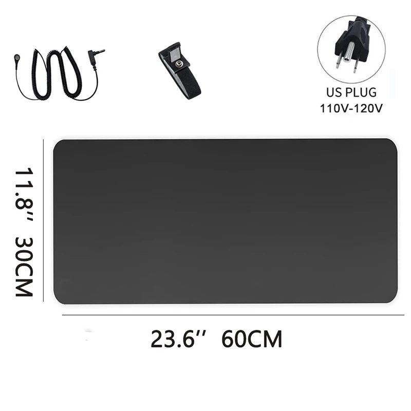 Grounding Pad Kit ALC907 &ndash; Pain Relief and Sleep Support 110V US Plug