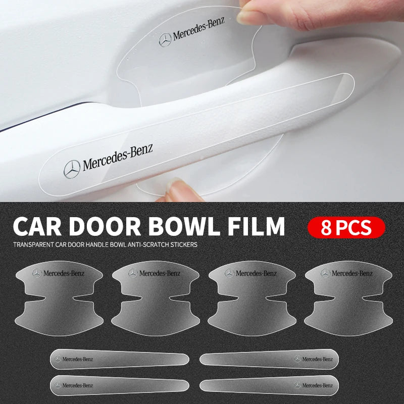 8Pcs Car Door Handle Bowl Protector &ndash; High Quality PVC Material