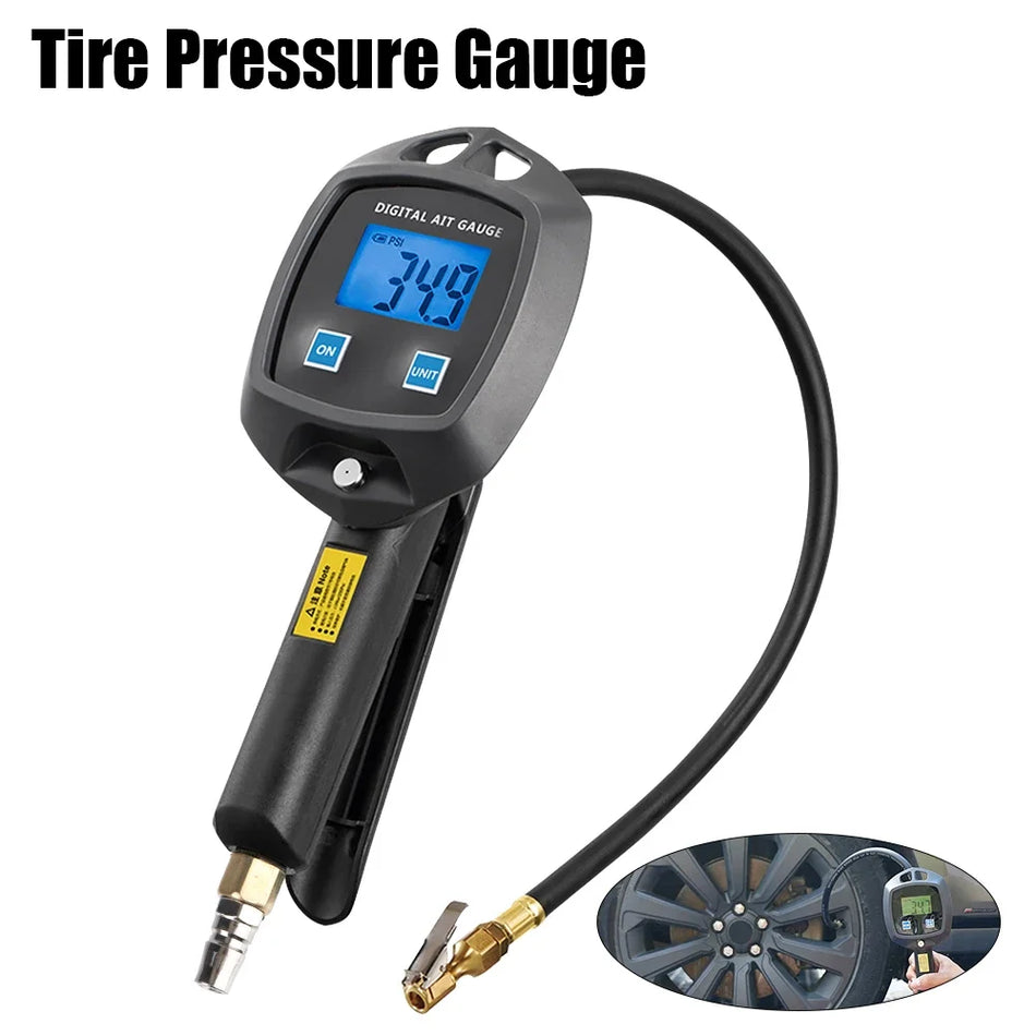 Tire Pressure Gauge Digital Display 0-18Kg/cm2 &ndash; Precise