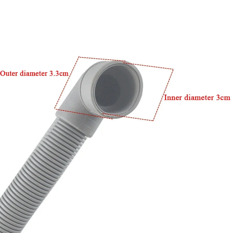 1.95m Haier Drainage Extension Pipe &ndash; Durable PP Hose