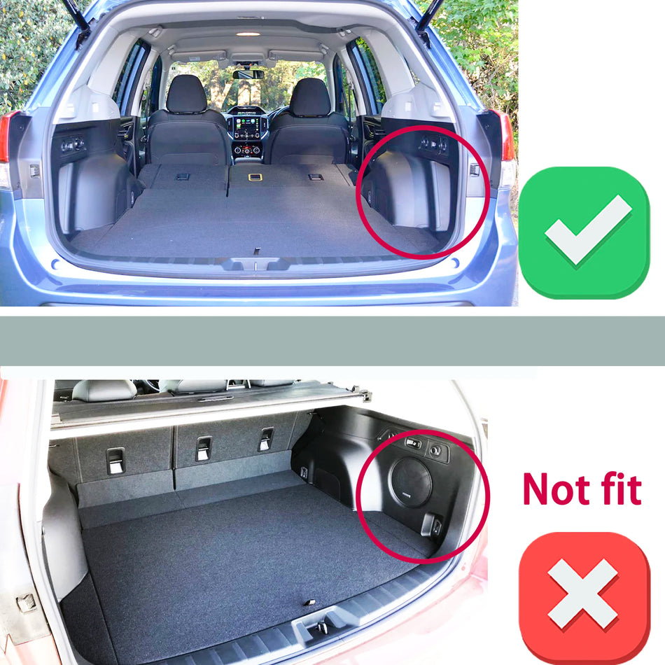 Subaru Forester 2019 2020 Bagagerumsmatta EVA 3D Lastskydd