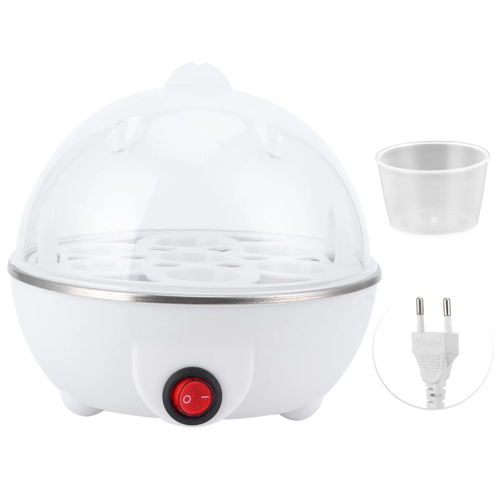 Egg Boiler Egg Cooker &ndash; Multifunction Mini Poacher EU PLUG