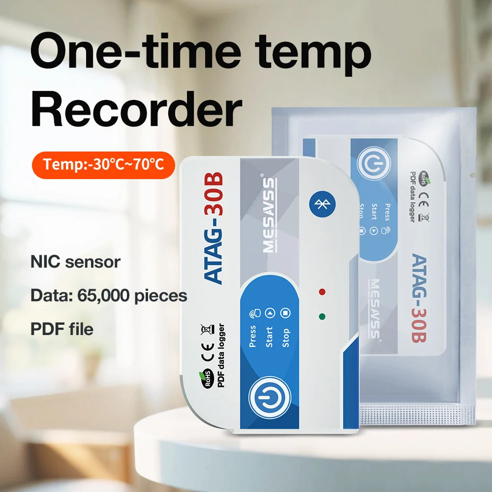 2025 USB Temperature Data Logger &ndash; Bluetooth 65000 Points