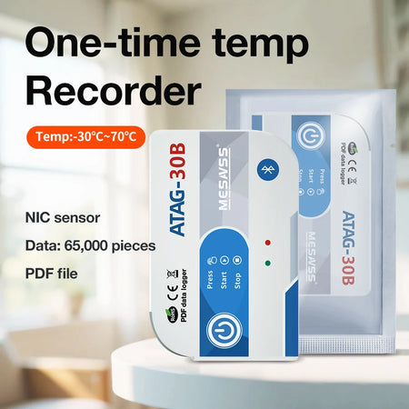 2025 USB Temperature Data Logger &ndash; Bluetooth 65000 Points