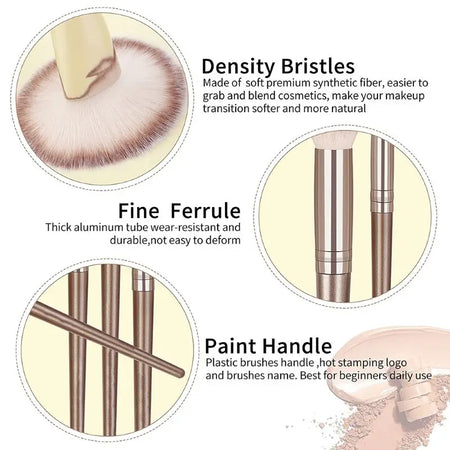 Professional Makeup Brushes Set - 3-20PCS Soft Fluffy Tools
