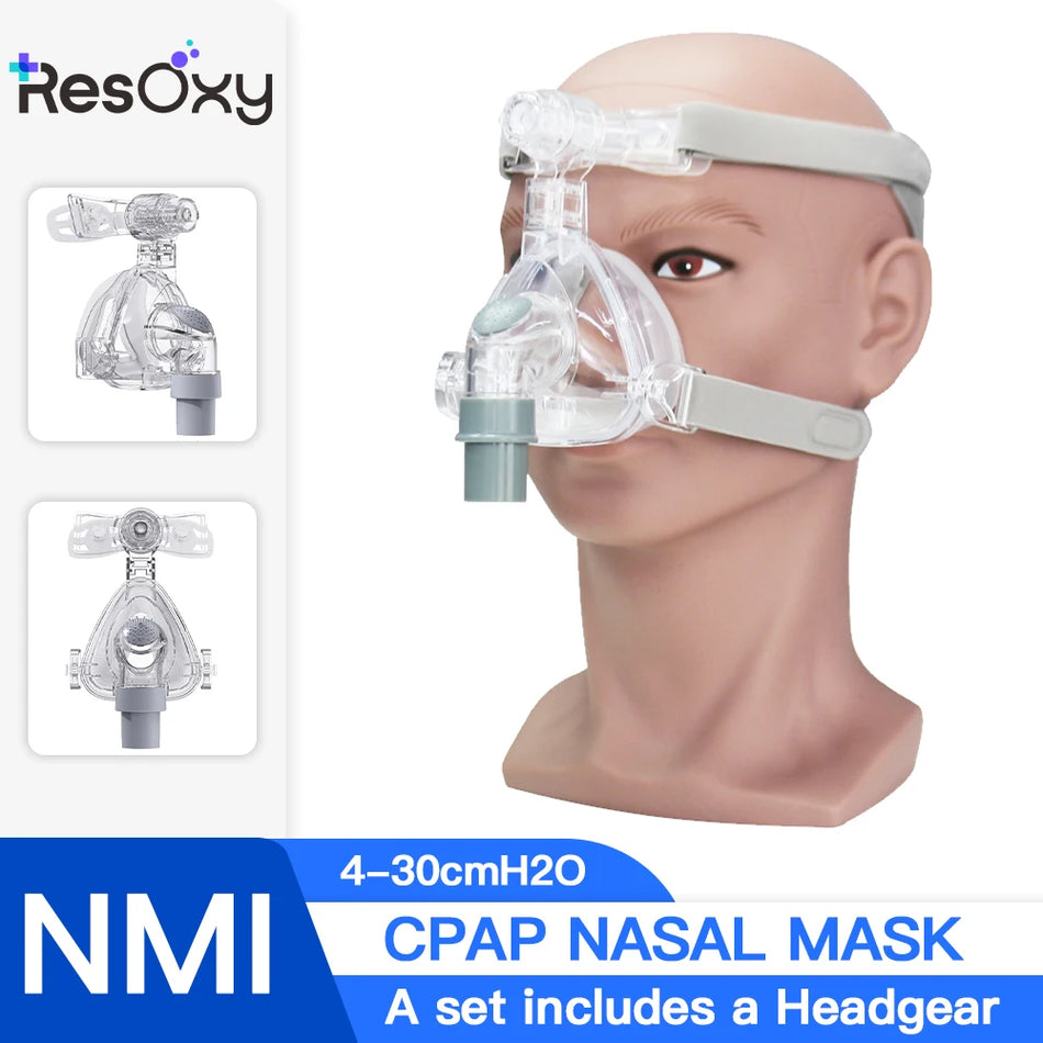 Resoxy CPAP Nasal Mask M L &ndash; Lightweight Silicone Comfort