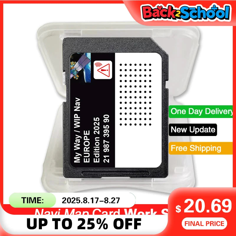 Citroen MyWay Morocco Map Update 2025 &ndash; 16GB Card Included