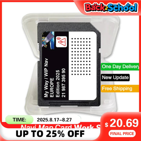 Citroen MyWay Morocco Map Update 2025 &ndash; 16GB Card Included