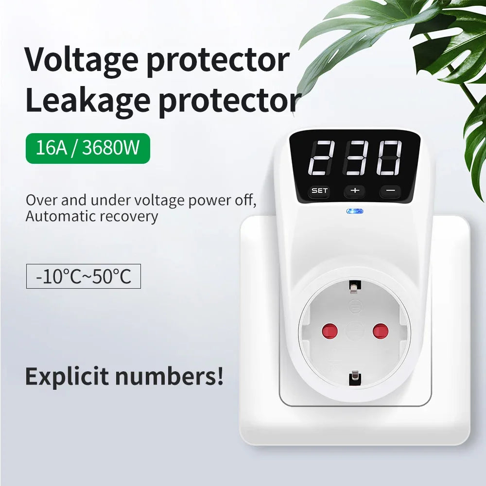 HLP02 Digital Voltage Protector &ndash; Overcurrent Protection