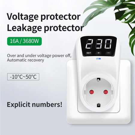 HLP02 Digital Voltage Protector &ndash; Overcurrent Protection