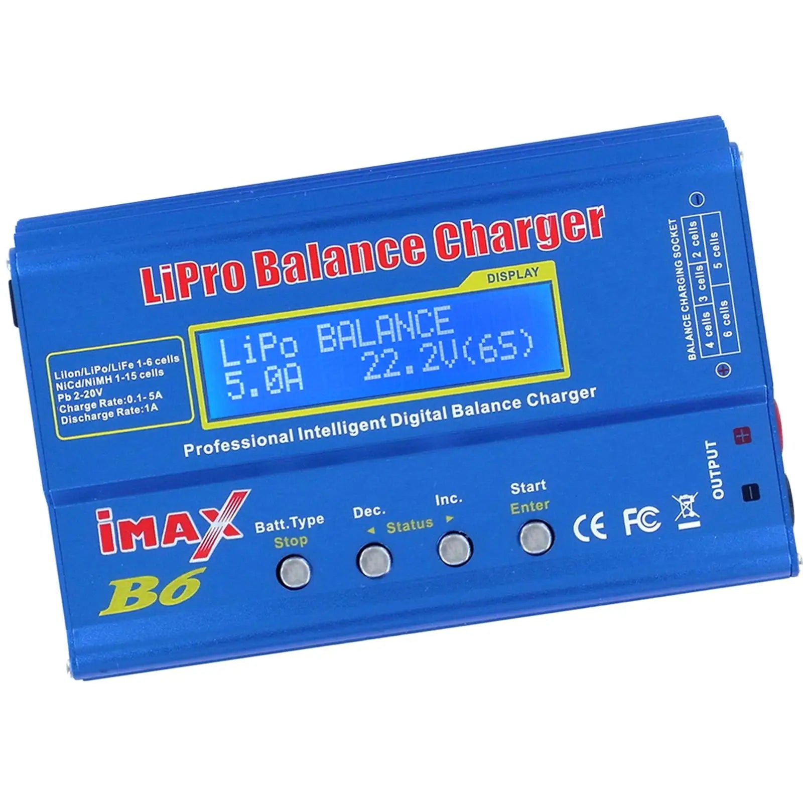 IMAX B6 Mini Lipo Balance Charger &amp; Discharger for RC Batteries