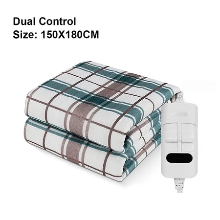Raugee Electric Blanket 220V &ndash; Automatic Thermostat 150x180cm Lattice / EU