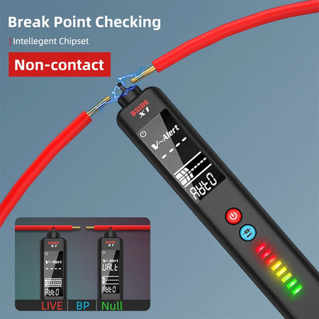 BSIDE X1 Voltage Detector &ndash; 3 Line LCD NCV Adjustable