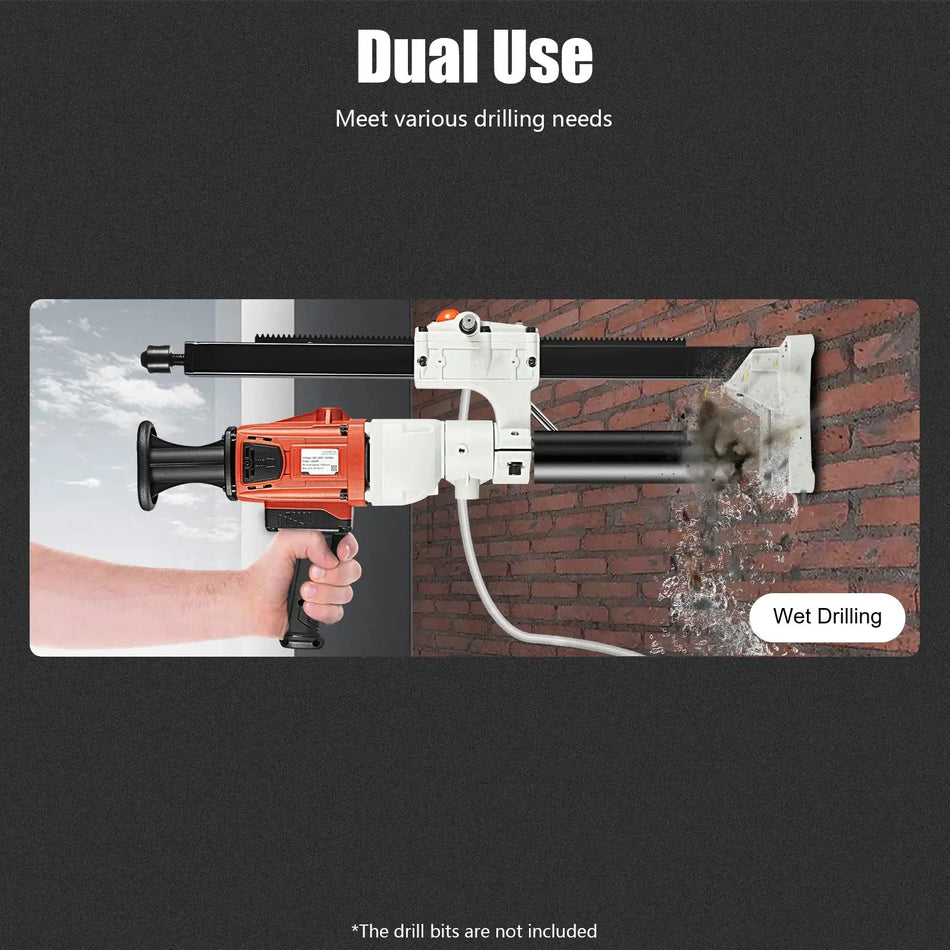 2200W Concrete Core Drill 1200RPM &ndash; Wet And Dry Operation