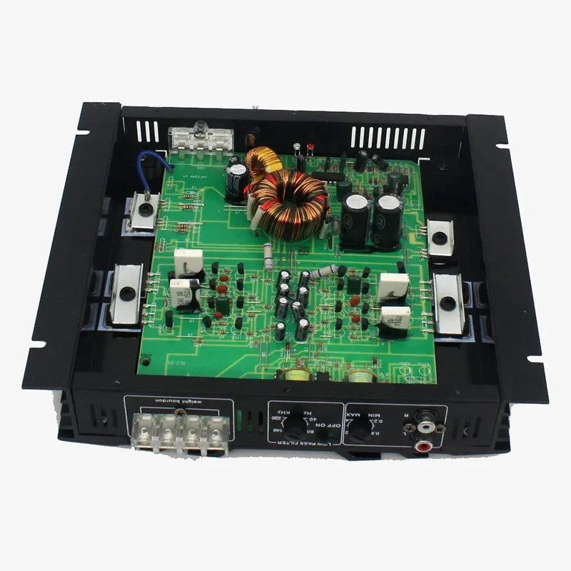 Усилитель для автомобиля ZUIDID C-236, 2 канала RMS 60W, алюминиевый сплав