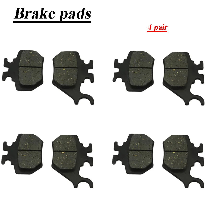 Electric Vehicle Disc Brake Pads &ndash; Front Pair For Li Jiali 4 pair