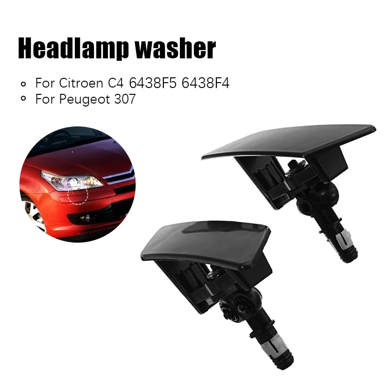 Bico de Lavagem de Faróis para Citroen C4 6438F5 6438F4
