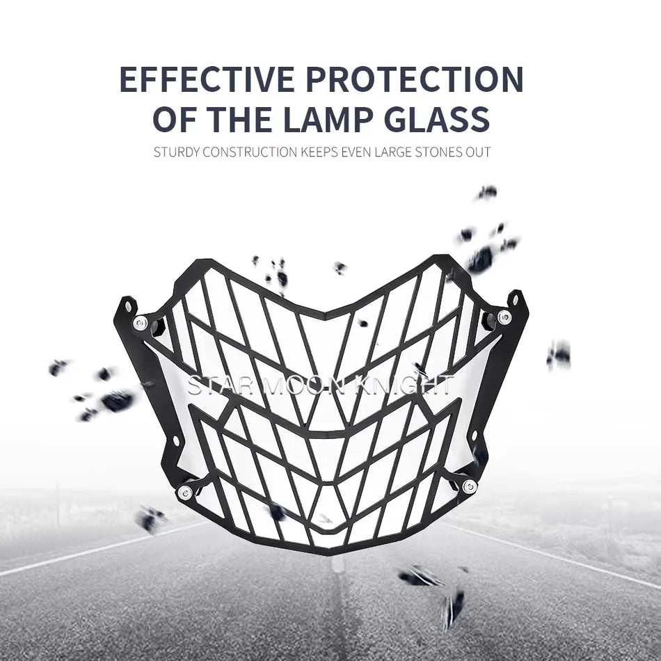 Yamaha Tenere 700 Far Koruyucu Alüminyum Koruma Kapağı Motosiklet için, Dayanıklı CNC İşlemeli Alüminyum, Kolay Kurulum