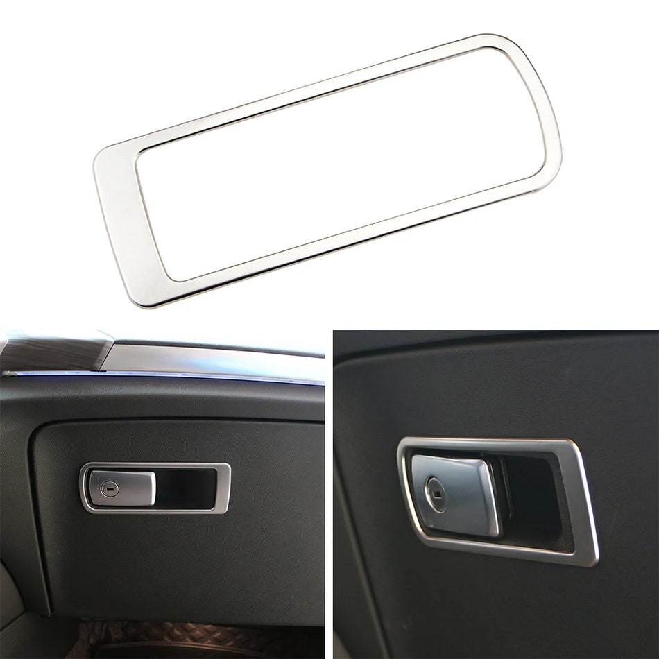 BMW X3 G01 X4 G02 Крышка ручки перчаточного ящика Copilot из нержавеющей стали