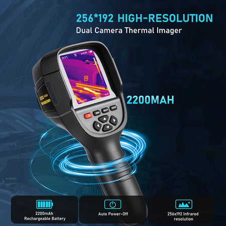 Advanced GW256 Thermal Imaging Camera 2024: High-Resolution Infrared Imager for Leak Detection and Electrical Applications