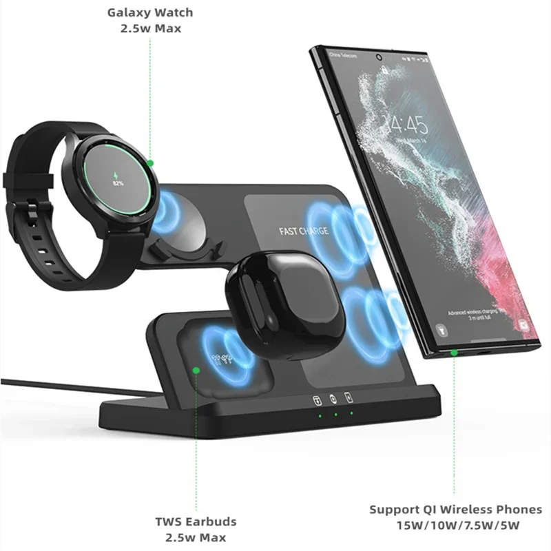 Galaxy Watch Buds 3in1 Charger - Wireless Charging Station