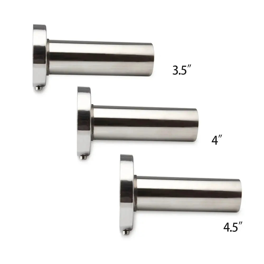 Universal 3.5' /4'' / 4.5'' Round Steel Removable Stainless Steel Car Exhaust Muffler by InterCyprus Trading Ltd