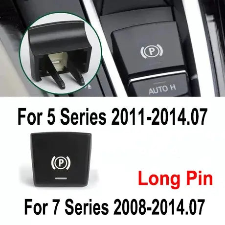 Car Handbrake Parking Brake P Button AUTO Switch Cover For BMW 5 7 Series X3 X4 X5 X6 F01 F02 F07 F10 F12 F15 by InterCyprus Trading Ltd
