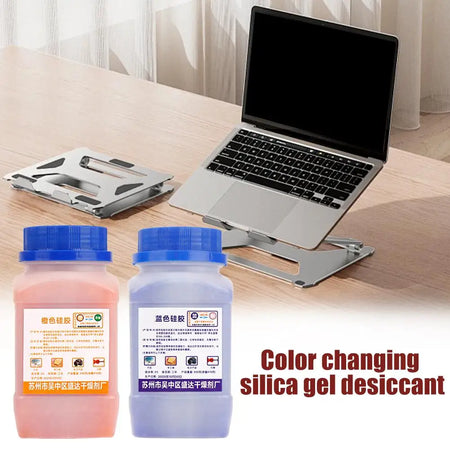 500g Waterproof Moisture Absorber &ndash; Intelligent Color-Changing Silica Gel Beads