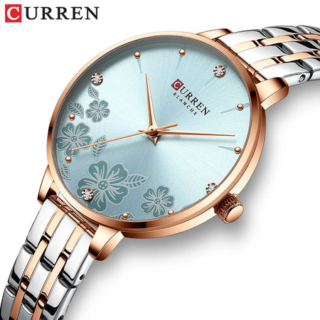 CURREN Ultra Thin Stainless Steel Women&rsquo;s Quartz Watch