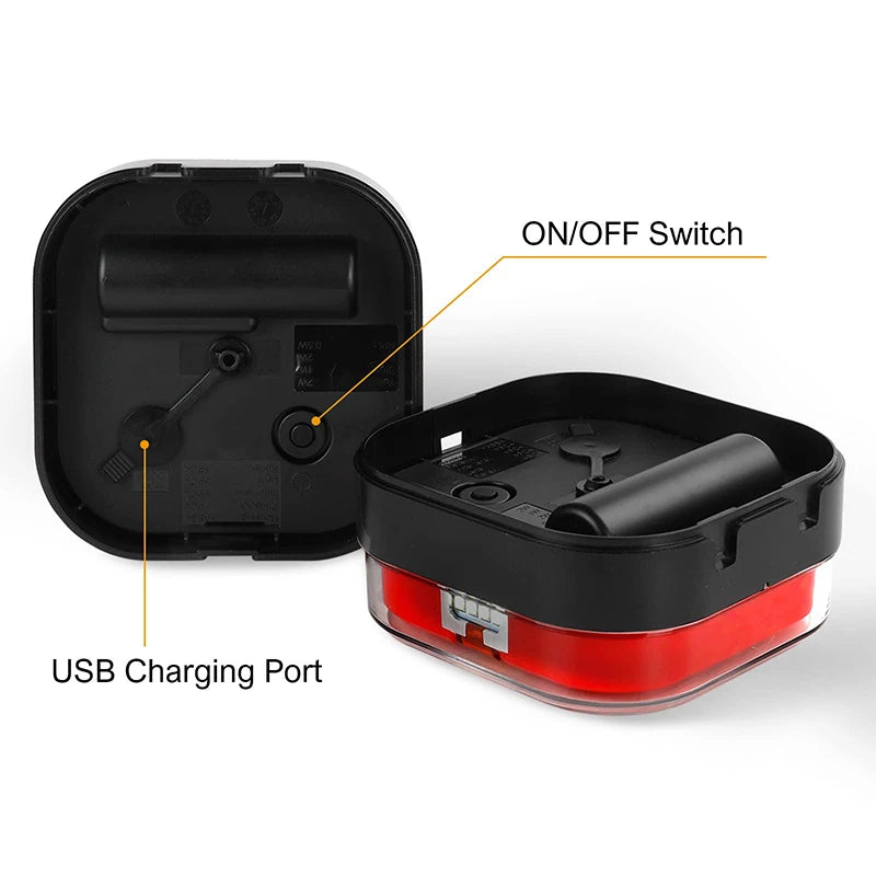 LED Magnetic Wireless Trailer Tail Lights Kit - Waterproof &amp; Cable-Free