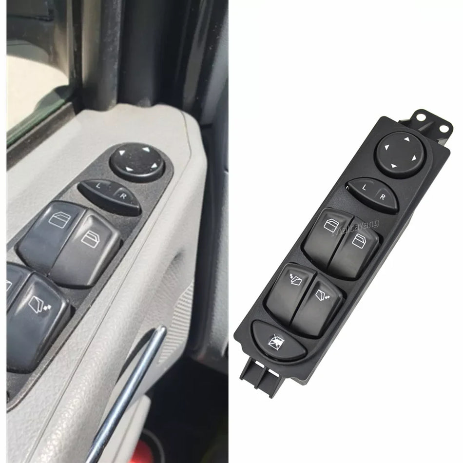 Comutator de geamuri electrice pentru șofer din ABS pentru Mercedes Vito Viano