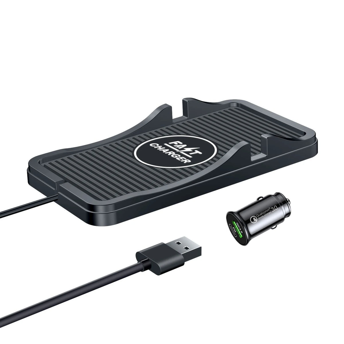 15W Wireless Car Charger Dock Pad &ndash; Fast Wireless Charging With car charging